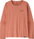 Patagonia T-shirt graphique à manches longues Capilene Cool Daily - Femme - Strataspire - Moment Pink X - Dye