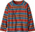 Patagonia Chandail Micro D - Bébé - Diamond Stripe - Sizzle Red