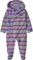 Patagonia Combinaison Micro D Enfants - Diamond Stripe - Brisk Purple