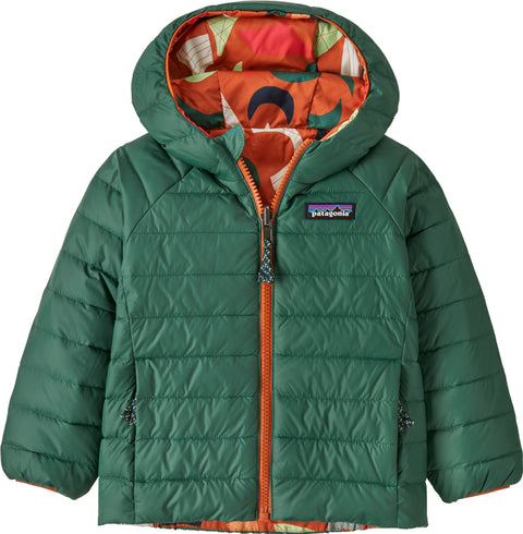 Patagonia Manteau à capuchon réversible en duvet - Bébé