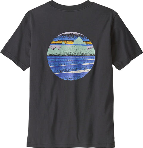 Patagonia T-shirt Skyline Stencil - Enfant