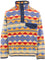Patagonia Pull léger en molleton Synchilla Snap-T - Jeune - Diamond Stripe - Talon Gold