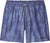 Patagonia Short de volley Hydropeak 16&nbsp;po - Homme - Sea Spray - Concrete Purple