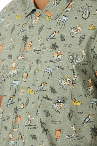 Picture Chemise à manches courtes Mataikona - Homme