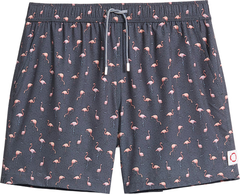 Public Beach Short de bain classique de 6,5 po avec doublure intégrée Flamingo Vibes - Garçon