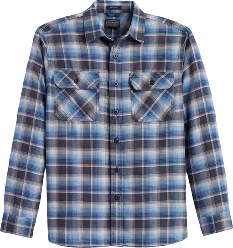 Pendleton Chemise en flanelle à carreaux doublement brossée Burnside - Homme
