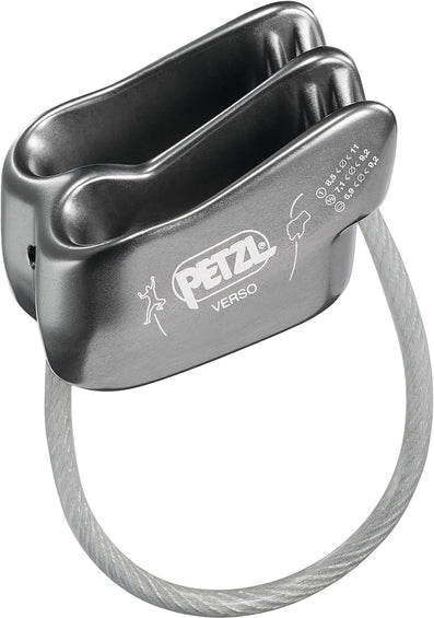 Petzl Dispositif d’assurage et de descente Verso