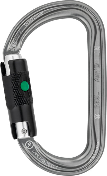 Petzl Mousqueton asymétrique en aluminium Am'D