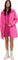 Pajar Manteau de pluie compressible long avec capuchon amovible Esen - Femme - Pink Glo