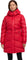 Pajar Manteau matelassé mi-long avec capuchon amovible Saturn - Femme - Current Red