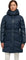 Pajar Manteau matelassé mi-long avec capuchon amovible Saturn - Femme - Navy