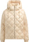 Pajar Manteau matelassé à losanges coupe carrée Skylynn - Femme - Chalk