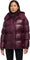 Pajar Manteau matelassé avec capuchon amovible et plastron en fausse fourrure sherpa Halo - Femme - Mulberry