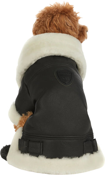 Pajar Manteau en fausse peau de rason pour chiens Preston Luxury