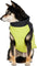Pajar Manteau sportif en matériaux assortis avec glissière au dos et patch pour chiens Derby - Neo Green