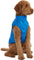 Pajar Manteau matelassée réversible et pliable pour chiens Cora - Atlantic Blue - Neo Green