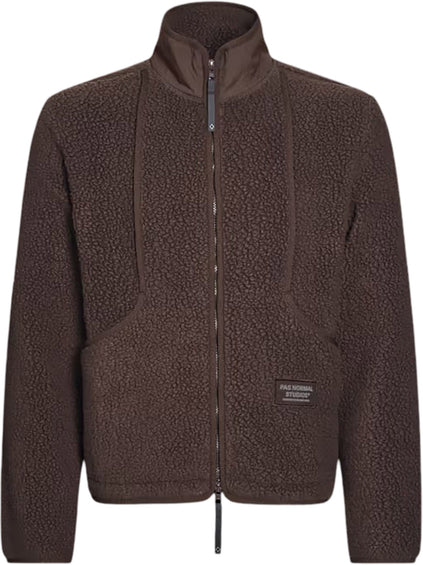 Pas Normal Studios Manteau en polaire à poil long Off-Race - Homme
