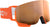 POC Lunettes de ski POCito Nexal - Enfant - Fluorescent Orange - Partly Sunny Light Orange