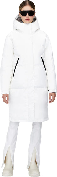 Quartz Co. Manteau d'hiver en duvet à capuchon Ines - Femme