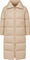 Quartz Co. Manteau matelassé en duvet Gisele Long - Femme - Sand Beige