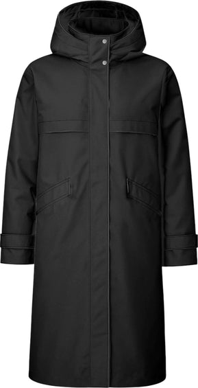 Quartz Co. Trench Imperméable à capuche 3 en 1 Marina - Femme