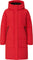 Quartz Co. Manteau d'hiver en duvet à capuchon Ines - Femme - Fiery Red