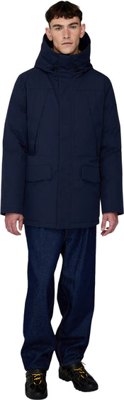 Quartz Co. Manteau d'hiver en duvet à capuchon Grant - Homme