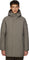 Quartz Co. Manteau d'hiver en duvet à capuchon Labrador - Homme - Steel Grey