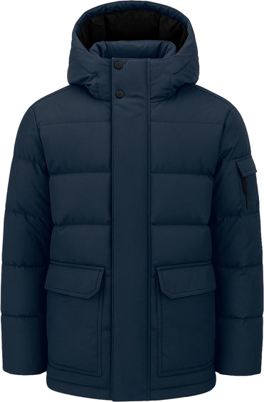 Quartz Co. Manteau d'hiver à capuchon en duvet recyclé Alexander - Homme
