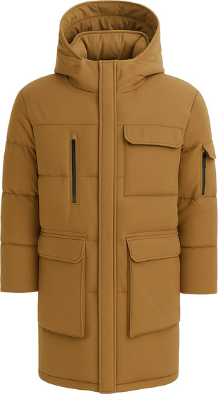 Quartz Co. Manteau d'hiver à capuchon en duvet recyclé Compass - Homme