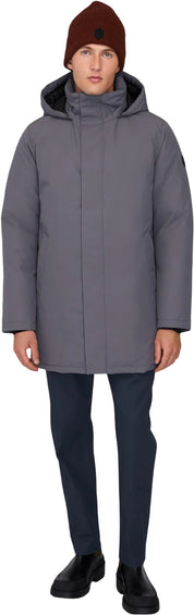 Quartz Co. Manteau d'hiver en duvet à capuchon Labrador - Ajustée et Droite - Homme