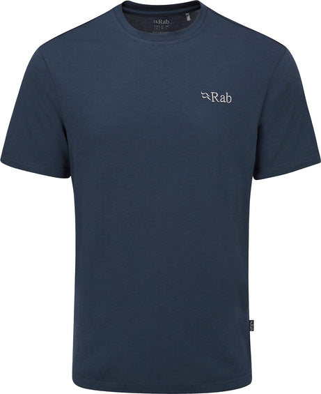 Rab T-shirt à logo Crimp - Homme