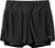 Rab Short de course 2-en-1 Talus - Homme - Ebony