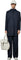 RAINS Manteau Long - Unisexe - Navy