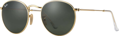 Ray-Ban Round Metal - Monture Gold - Lentille Green Classic G-15