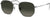 Ray-Ban Lunettes soleil polarisées à verres plats hexagonaux - Unisexe - Gunmetal - Grey