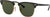 Ray-Ban Lunettes de soleil Clubmaster Metal - Unisexe - Black - Green