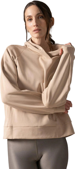 Rose Boreal Chandail à capuchon Horizon - Femme