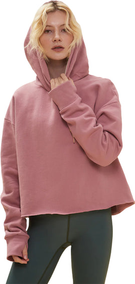 Rose Boreal Chandail à capuchon Free Spirit - Femme