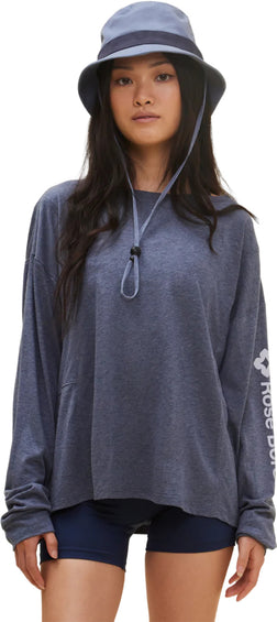 Rose Boreal T-shirt à manches longues Slow Day - Femme