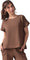 Rose Boreal T-shirt sans manches Time Out - Femme - Hazelnut