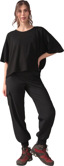 Rose Boreal T-shirt Easy Flow - Femme