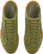 Reebok Souliers Club C Grounds UK - Homme - Deep Olive - Pump Orange - Gum