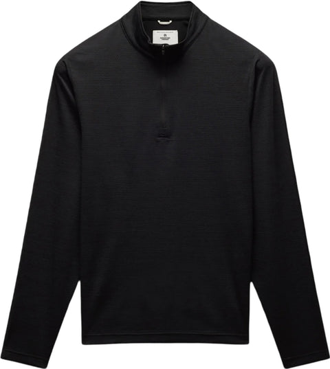 Reigning Champ Chandail à glissière 1/4 Solotex Mesh Tiebreak - Homme