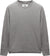Reigning Champ Chandail ajusté à manches longues 1x1 Slub - Homme - Heather Grey