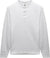 Reigning Champ Chandail ajusté 1x1 Slub Henley - Homme - White