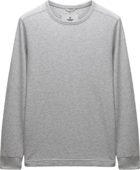 Reigning Champ T-shirt à manches longues standard en tissu gaufré léger - Homme
