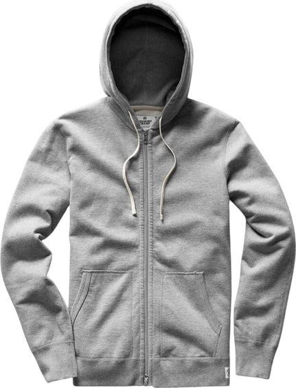 Reigning Champ Chandail Full Zip à capuchon et glissière pleine longueur en tissu bouclé mi-épais - Homme