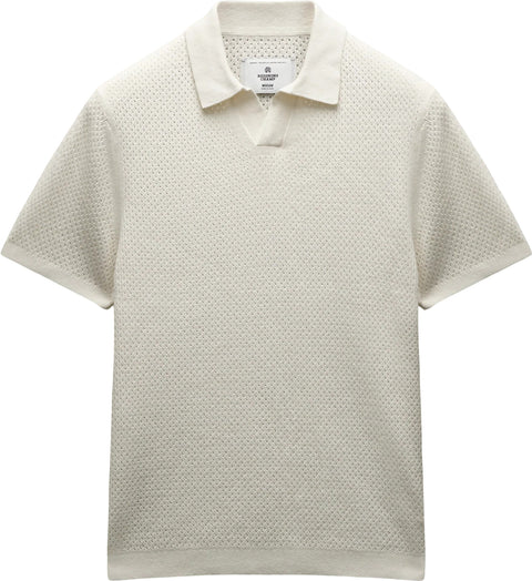 Reigning Champ Polo en coton et lin Victor - Homme