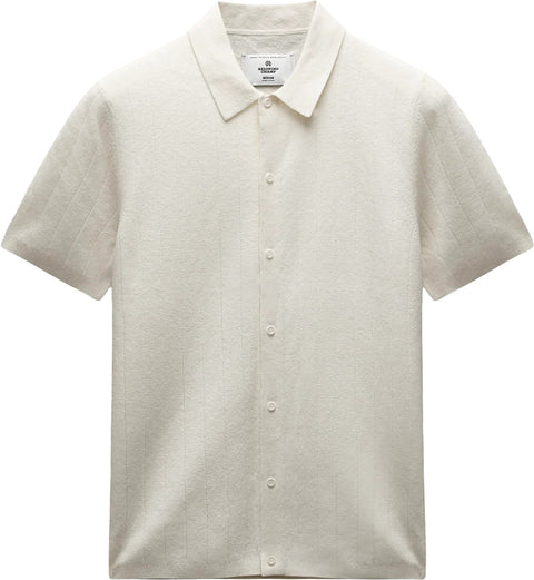 Reigning Champ Chemise en coton et lin Piazza - Homme